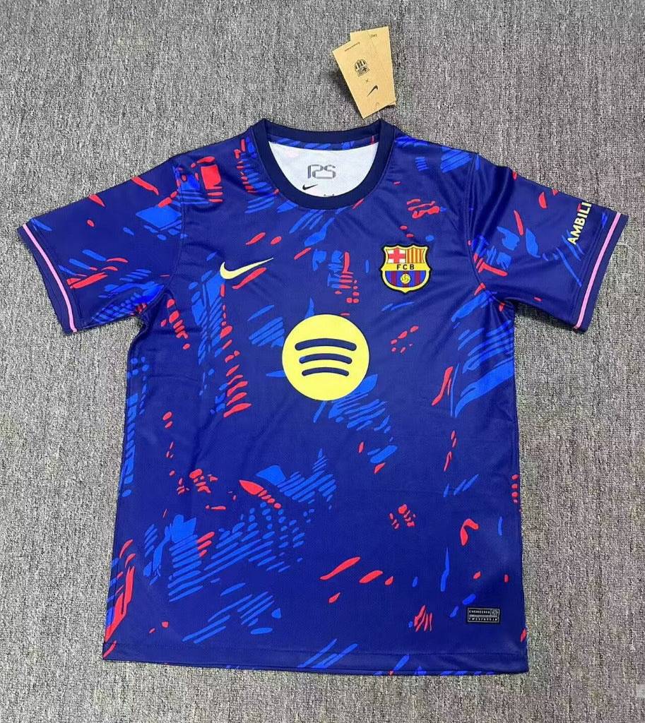 FC Barcelona 25/26 Blue Player Version Training Jersey - Concept Kits