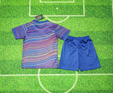 FC Barcelona 25/26 Blue Pre-Match Kids Jersey Set
