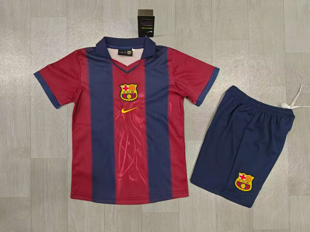 FC Barcelona 25/26 Cactus Jack Home Kids Jersey Set