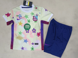 FC Barcelona 25/26 Flowers and Stars Kids Jersey Set