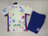 FC Barcelona 25/26 Flowers and Stars Kids Jersey Set