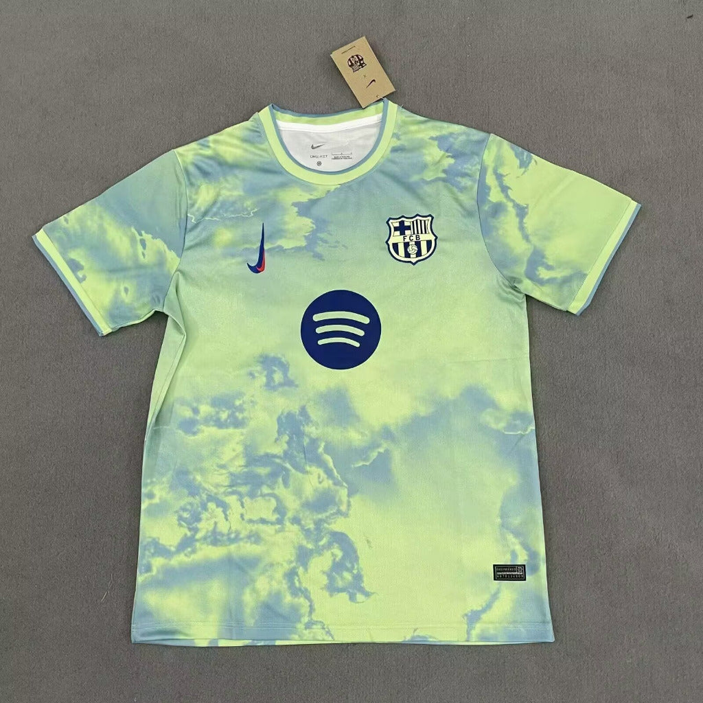 FC Barcelona 25/26 Green and Orange Third Stadium Jersey - Concept Kits