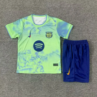 FC Barcelona 25/26 Green Third Stadium Kids Jersey Set