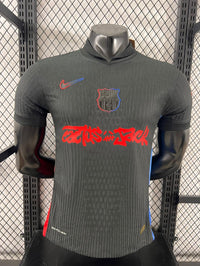 FC Barcelona 25/26 Home Player Version Gray Jersey