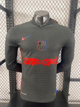 FC Barcelona 25/26 Home Player Version Gray Jersey