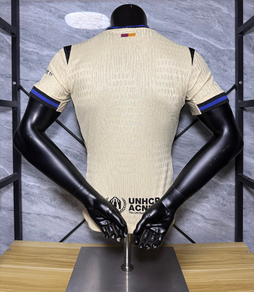 FC Barcelona 25/26 Light Yellow Gold Away Jersey