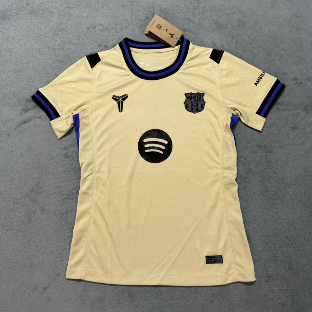 FC Barcelona 25/26 Light Yellow Gold Away Women Jersey