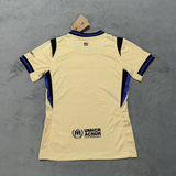 FC Barcelona 25/26 Light Yellow Gold Away Women Jersey
