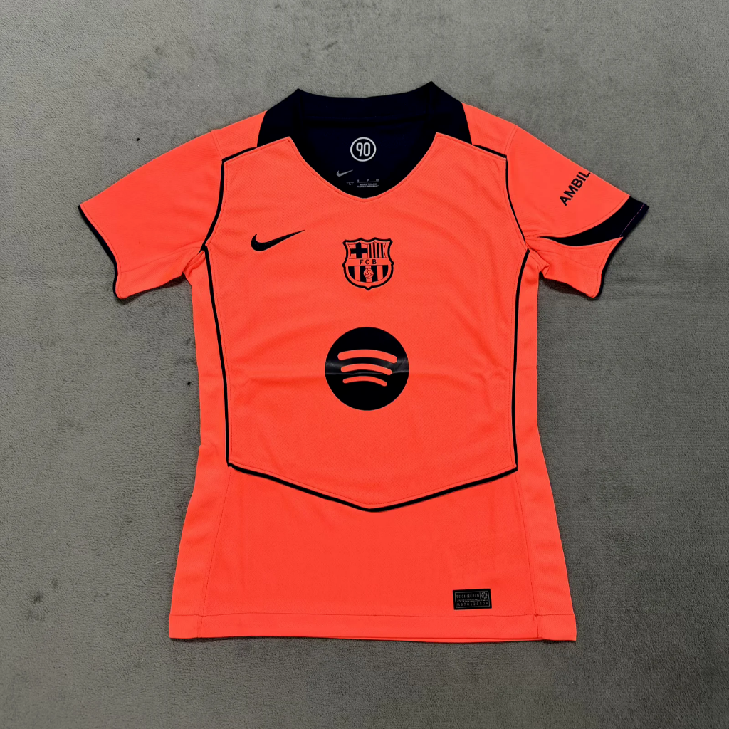 FC Barcelona 25/26 Orange Third Away Woman Jersey