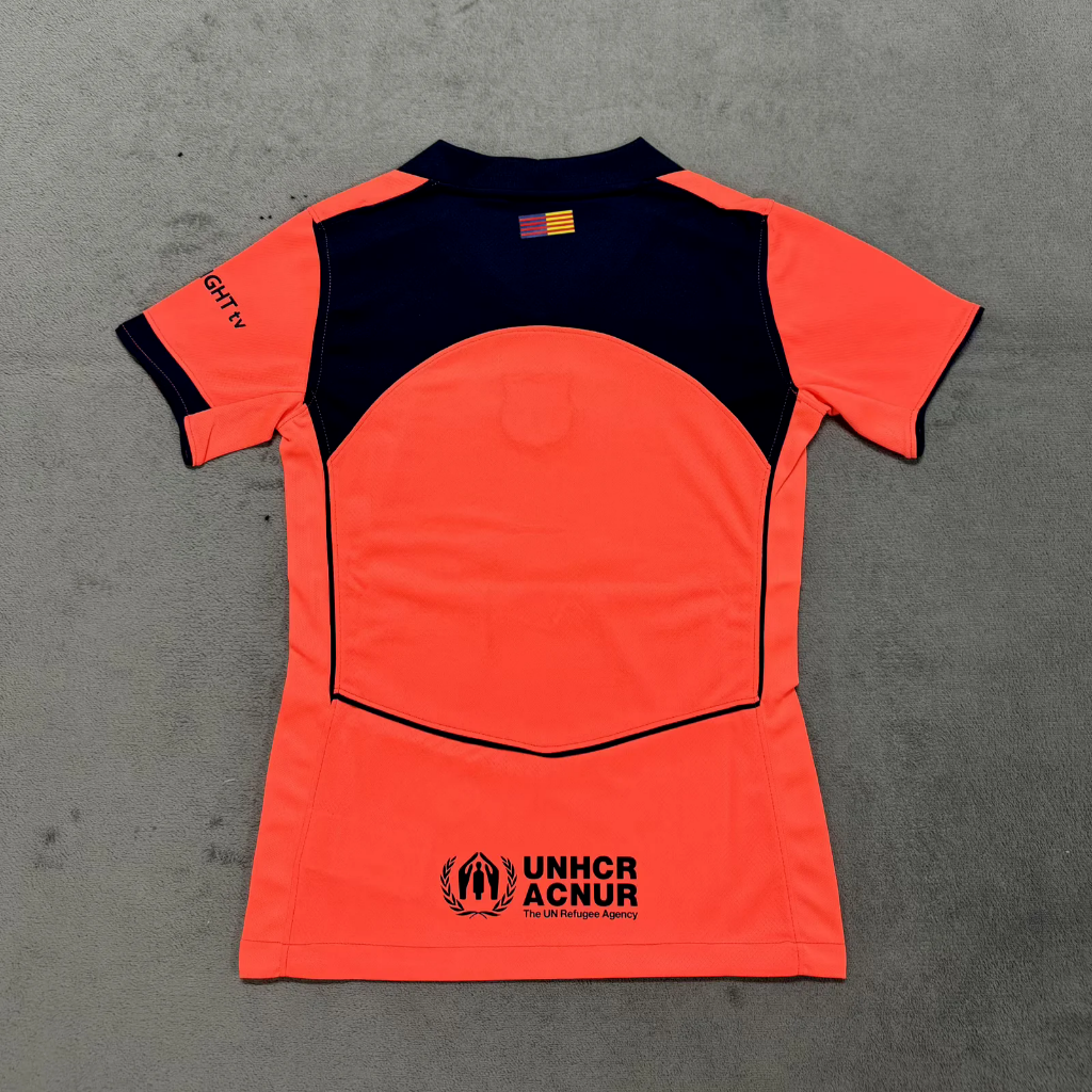FC Barcelona 25/26 Orange Third Away Woman Jersey