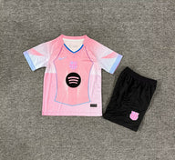 FC Barcelona 25/26 Pink Special Kids Jersey Set