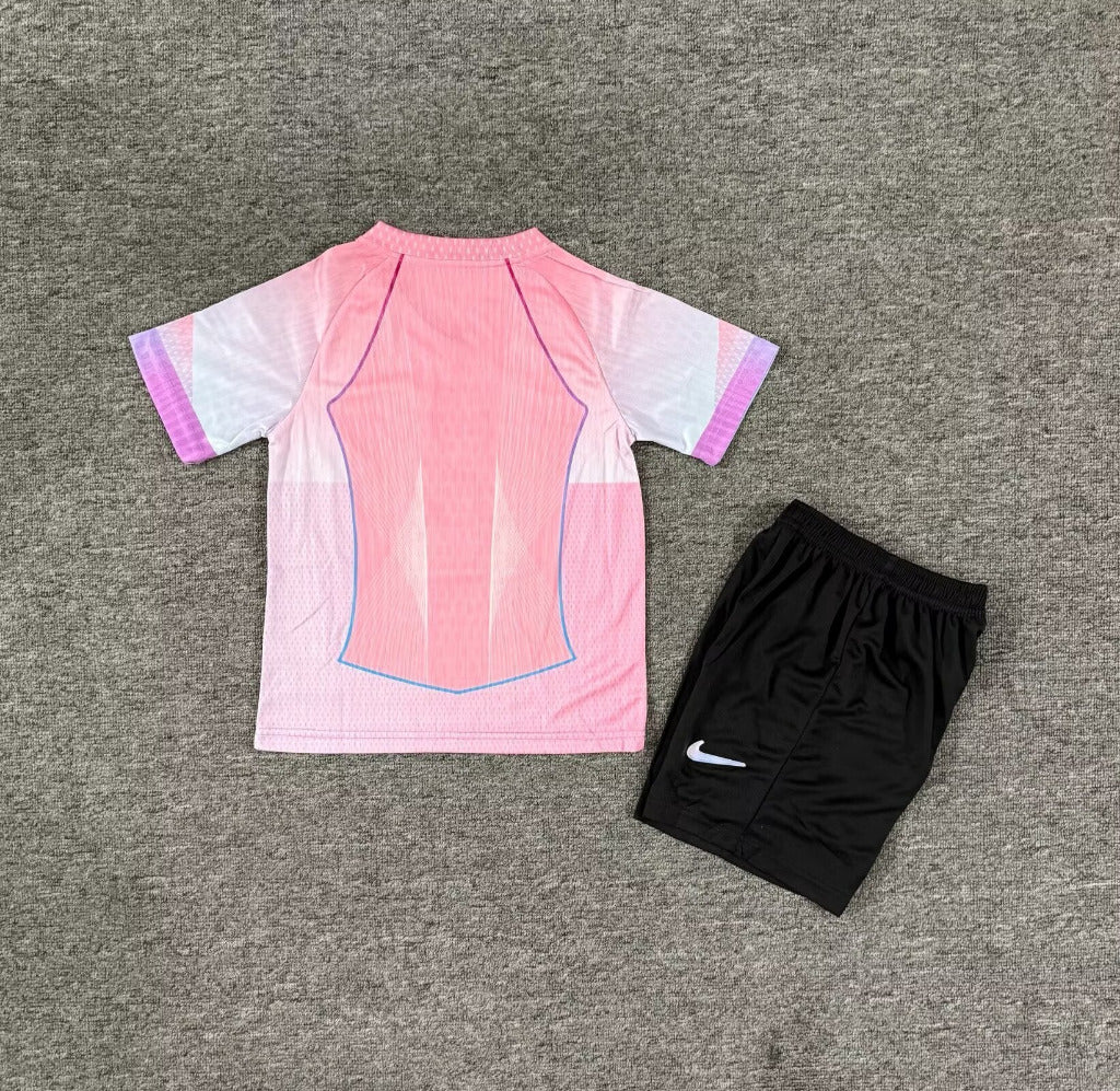 FC Barcelona 25/26 Pink Special Kids Jersey Set