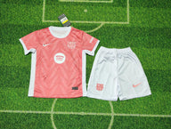 FC Barcelona 25/26 Pink/White Kids Jersey Set