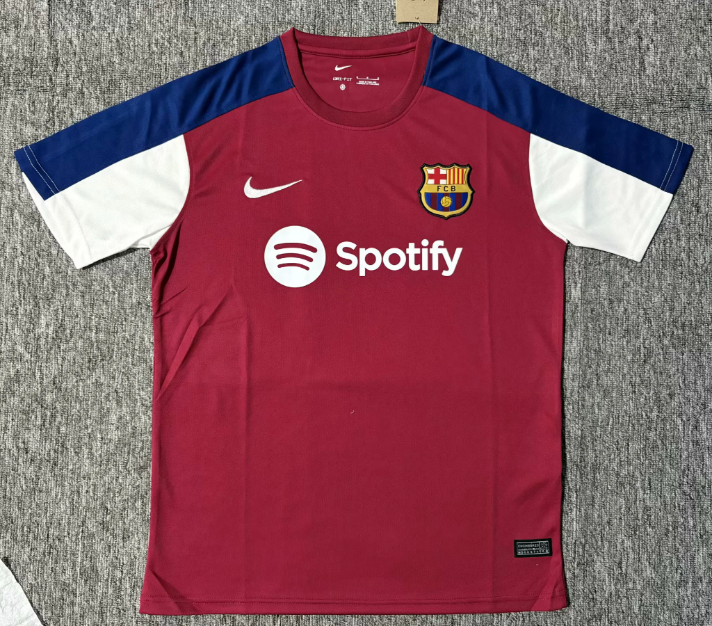 FC Barcelona 25/26 Red Away Training Jersey - Concept Kits