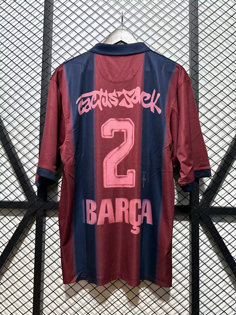FC Barcelona 25/26 Retro Style Co-branded Version Jersey - Concept Kits