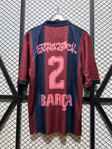 FC Barcelona 25/26 Retro Style Co-branded Version Jersey - Concept Kits