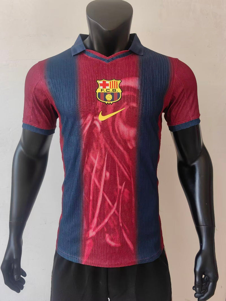 FC Barcelona 25/26 Retro Style Co-branded Version Jersey