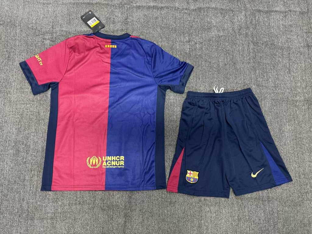 FC Barcelona 25/26 Special Version Cactus Jack Kids Jersey Set