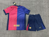 FC Barcelona 25/26 Special Version Cactus Jack Kids Jersey Set
