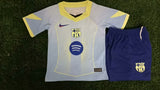FC Barcelona 25/26 Special Yellow/Blue Kids Jersey Set