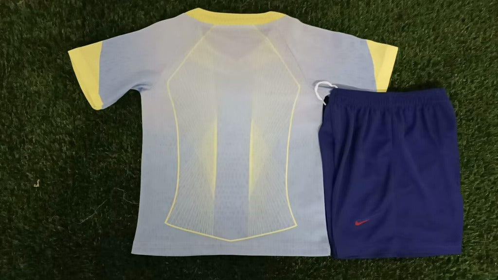 FC Barcelona 25/26 Special Yellow/Blue Kids Jersey Set