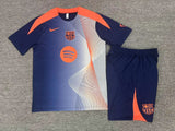 FC Barcelona 25/26 Third Pre-Match Training Kids Jersey Set