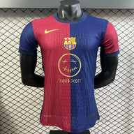 FC Barcelona 25/26 Travis Scott Player Version Home Jersey