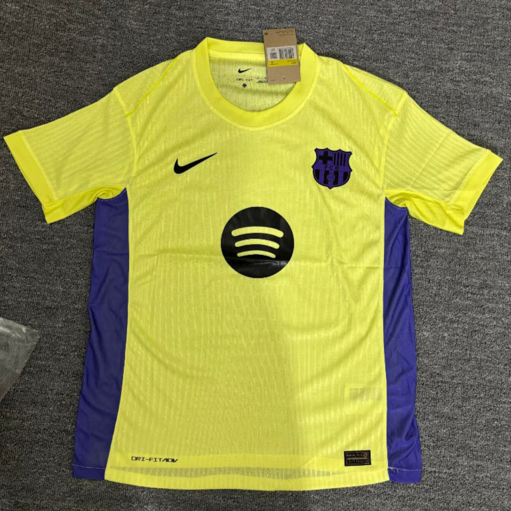FC Barcelona 25/26 Yellow Stadium Away Jersey - Concept Kits