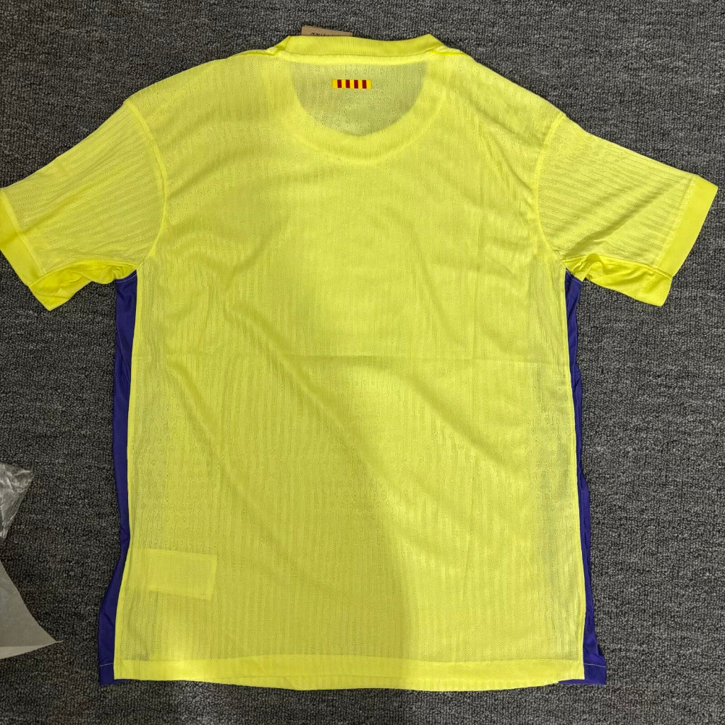 FC Barcelona 25/26 Yellow Stadium Away Jersey - Concept Kits