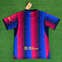 FC Barcelona 26/27 Blue/Red Stripes Home Jersey