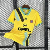 FC Bayern Munich 1993/95 Vintage Retro Yellow Away Jersey