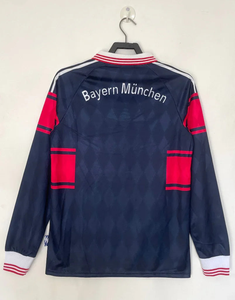 FC Bayern Munich 1997/99 Vintage Retro Home Long Sleeve Jersey - Concept Kits