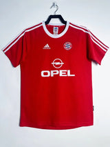 FC Bayern Munich 2001/02 Vintage Retro Home UEFA Europa League Jersey - Concept Kits