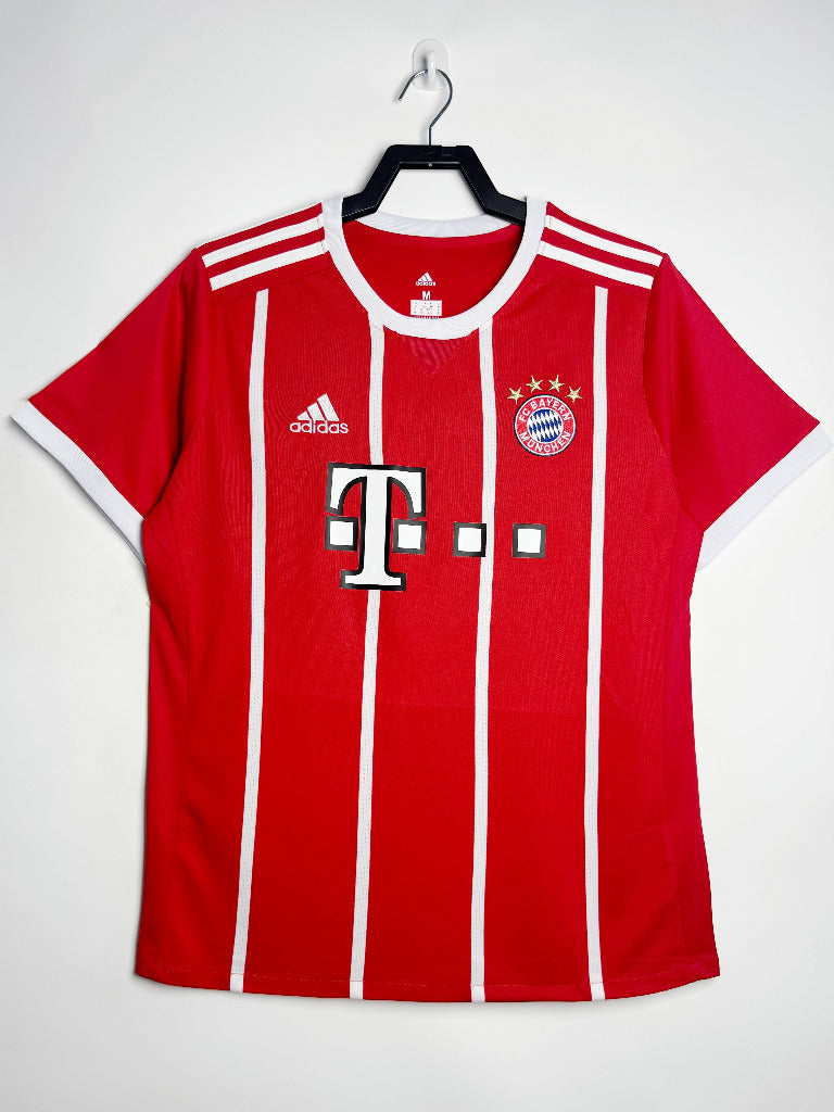 FC Bayern Munich 2017/18 Vintage Retro Home Jersey - Concept Kits