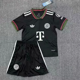 FC Bayern Munich 25/26 Black Special Version Kids Jersey Set