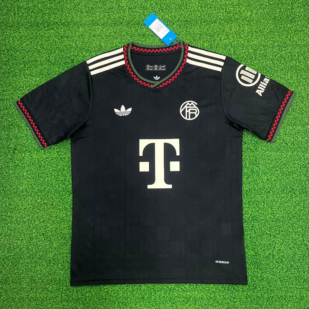FC Bayern Munich 25/26 Black Third Player Version Jersey