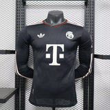 FC Bayern Munich 25/26 Black Third Player Version Jersey