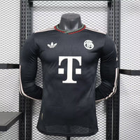 FC Bayern Munich 25/26 Black Third Player Version Jersey