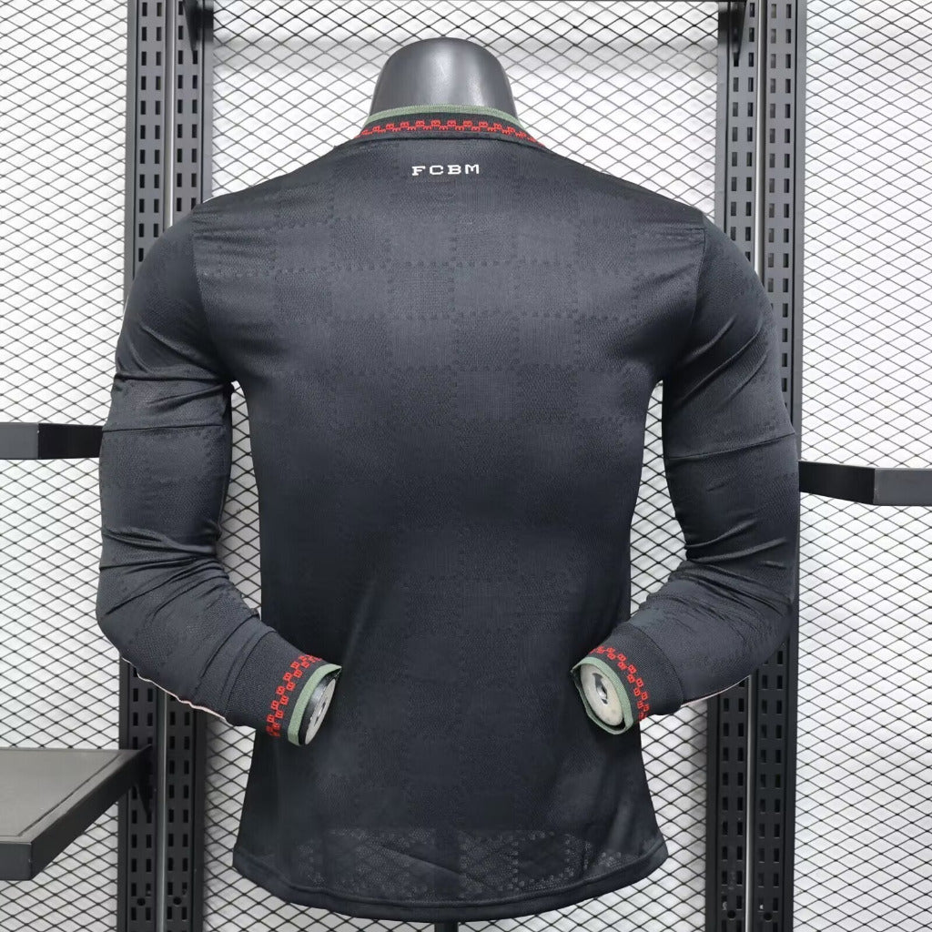 FC Bayern Munich 25/26 Black Third Player Version Jersey