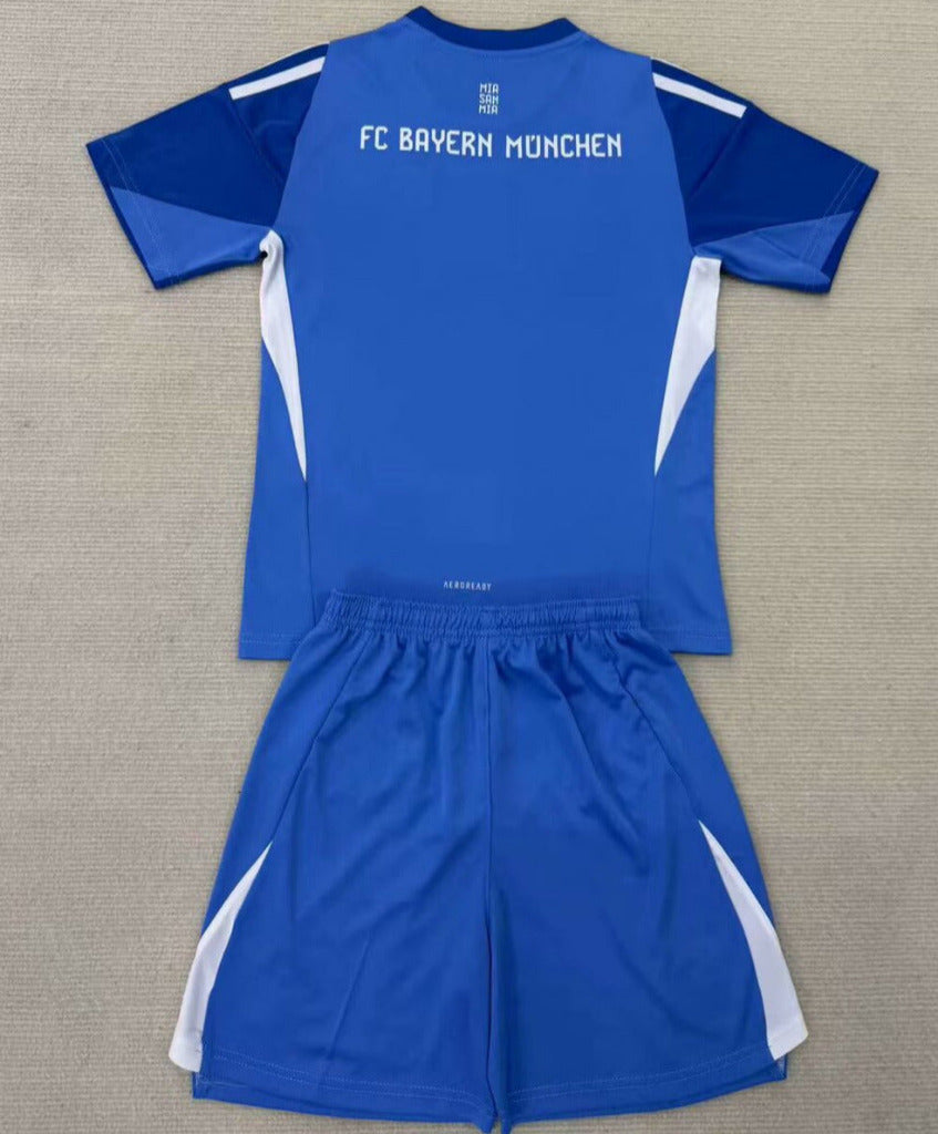 FC Bayern Munich 25/26 Goalkeeper Blue Kids Kit - Concept Kits