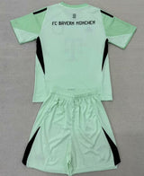 FC Bayern Munich 25/26 Goalkeeper Green Kids Kit - Concept Kits