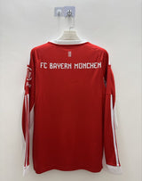 FC Bayern Munich 25/26 Red Home Long Sleeve Jersey