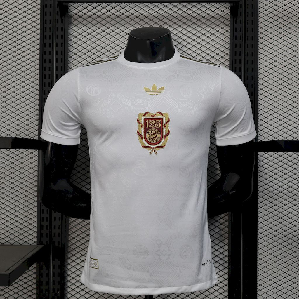 FC Bayern Munich 25/26 White Player Version Jersey