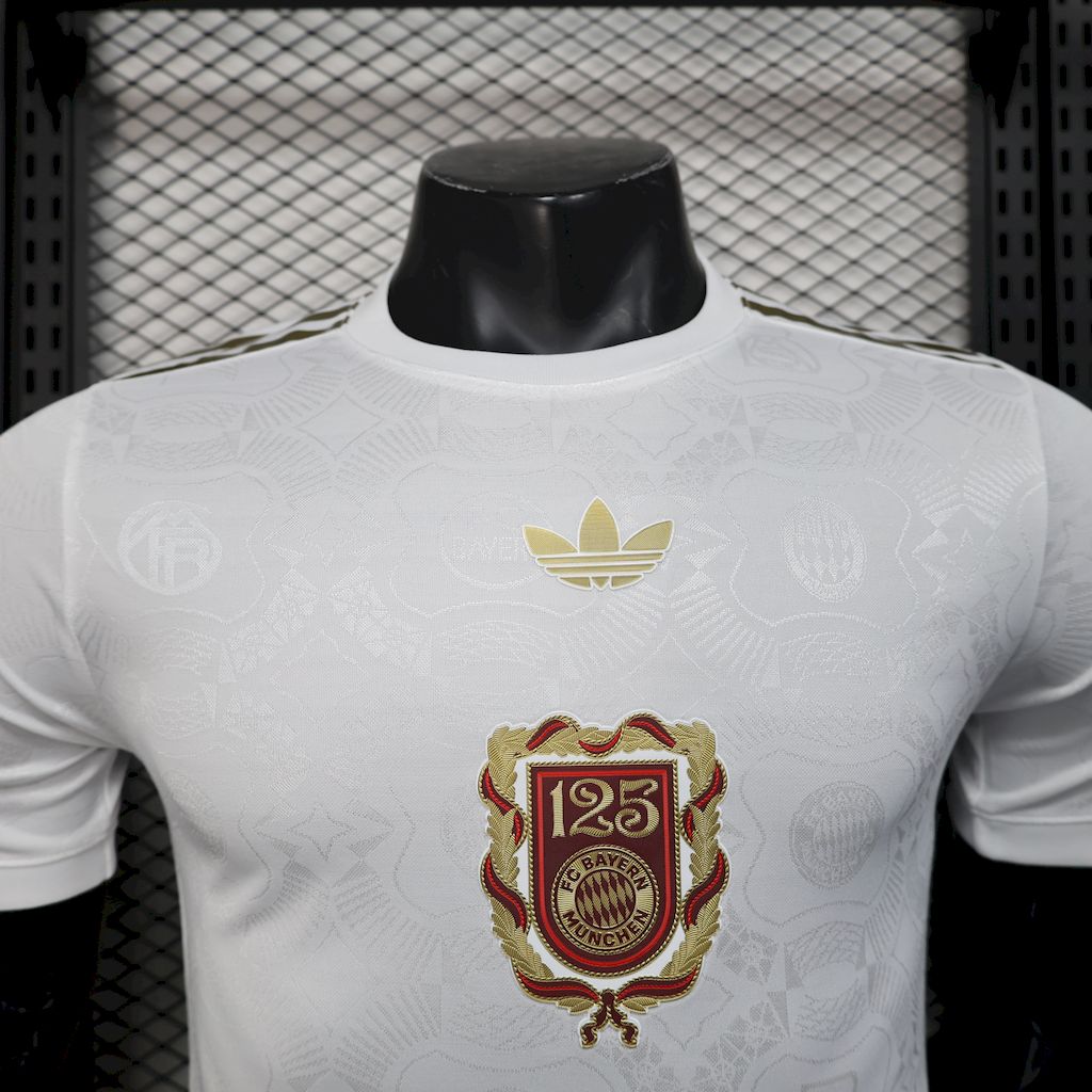 FC Bayern Munich 25/26 White Player Version Jersey