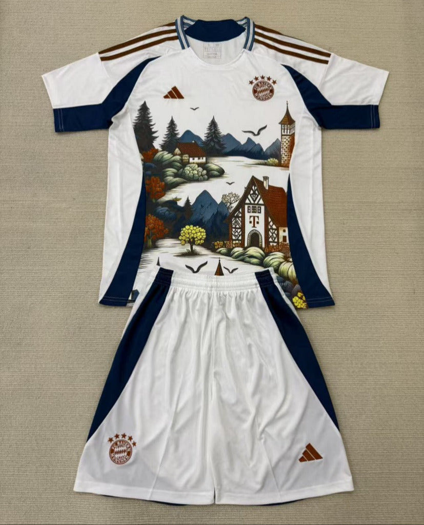 FC Bayern Munich 25/26 White Special Edition Kids Kit - Concept Kits