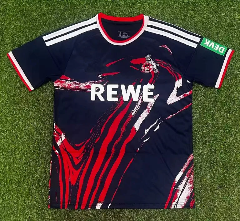 FC Köln 26/27 Navy/Red Away Jersey