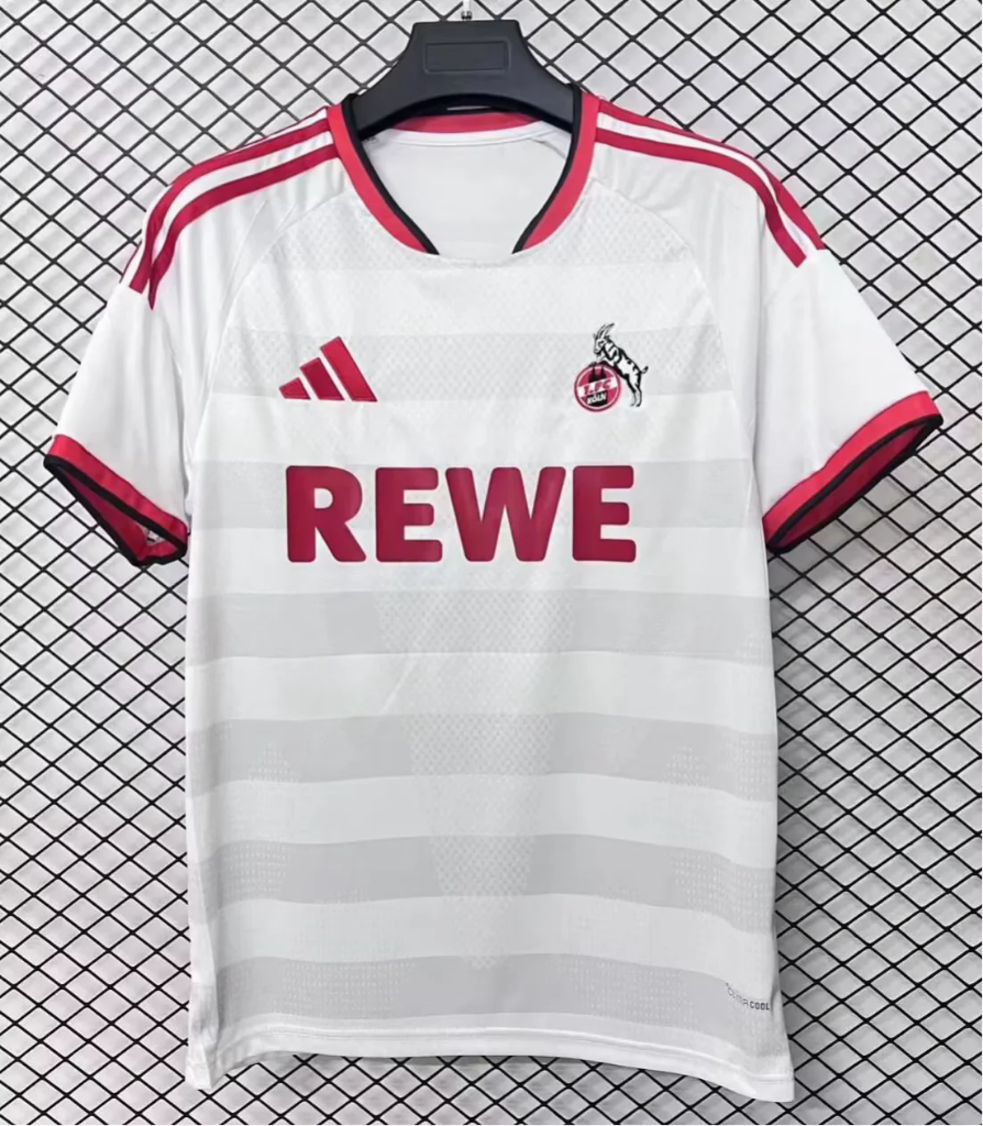 FC Köln 26/27 White/Red Home Jersey