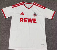 FC Köln 26/27 White/Red Three Stripes Home Jersey
