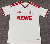 FC Köln 26/27 White/Red Three Stripes Home Jersey