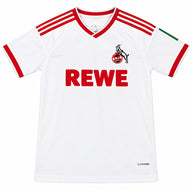 FC Köln 26/27 White/Red Three Stripes Home Jersey